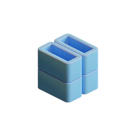 3 D Cube  3D Icon