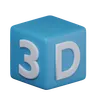 3 D Cube Design