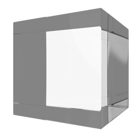 3 D Cube Shape 3D Illustration