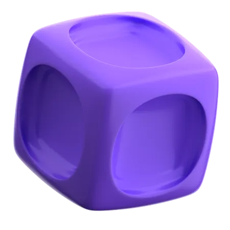 Formas abstractas del cubo 3D  3D Icon