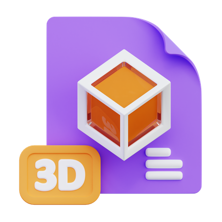 3D-Datei  3D Icon