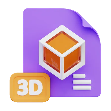 3D-Datei  3D Icon