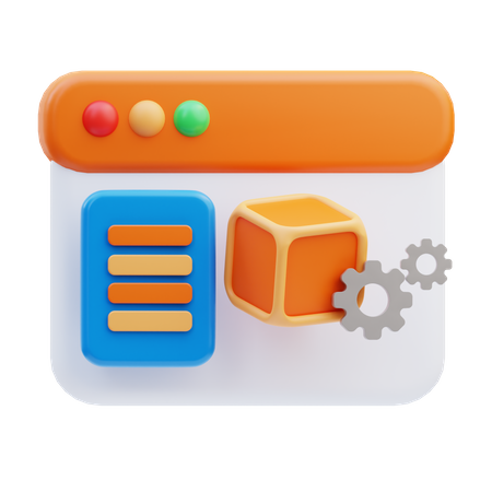 3 D Design Software  3D Icon