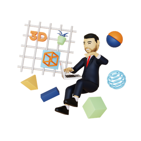3 D Designer  3D Icon