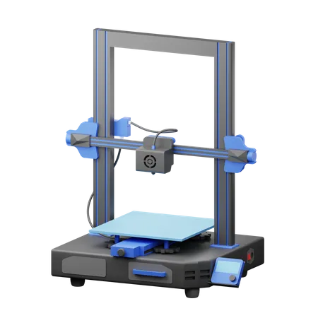 3D Drucker  3D Illustration