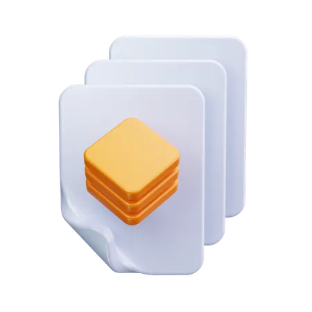 3 D File  3D Icon