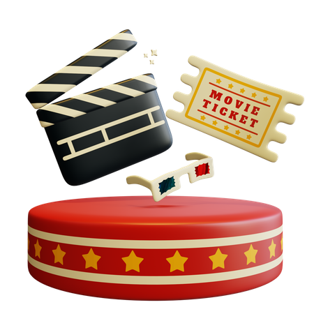 3D Film  3D Illustration