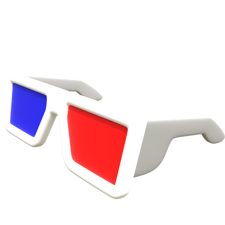 3 D Glass  3D Icon