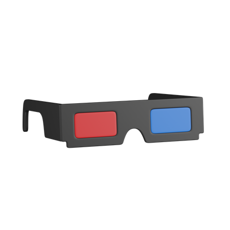 3D 안경  3D Icon