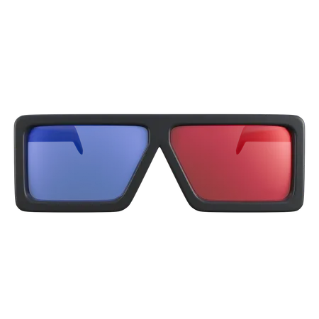 3 D Illustration Of 3 D Glasses 3 D Elements Rendering It Can Be Used For Any Purpose 3D Icon