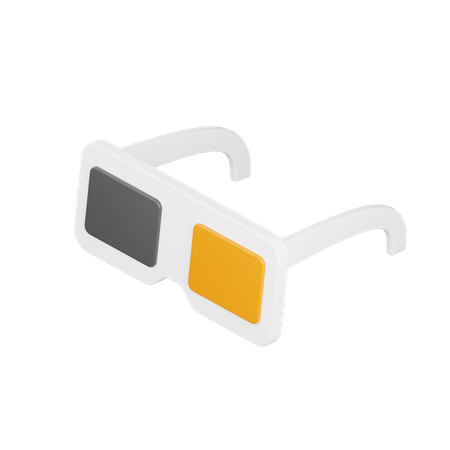 3D 안경  3D Icon