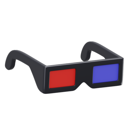 3D 안경  3D Icon