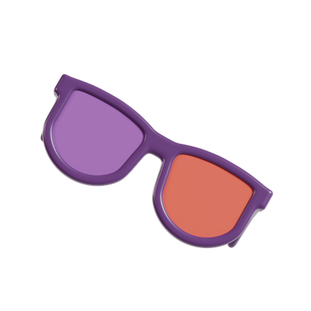 3 D Glasses  3D Icon