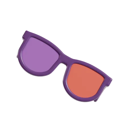 3 D Glasses  3D Icon