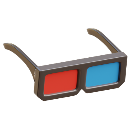 3 D Glasses 3D Illustration