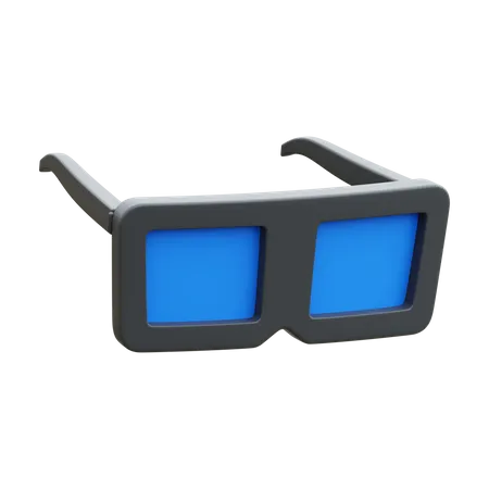 3 D Glasses 3 D Illustration 3D Icon