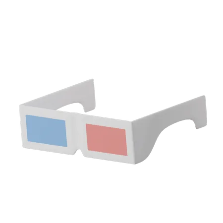 3 D Goggles  3D Icon