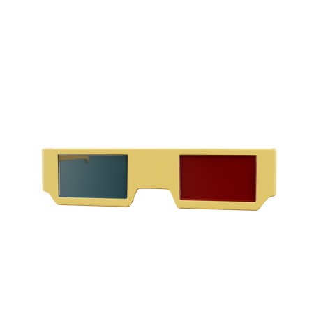 3 D Goggles  3D Icon