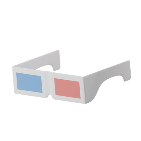 3 D Goggles  3D Icon