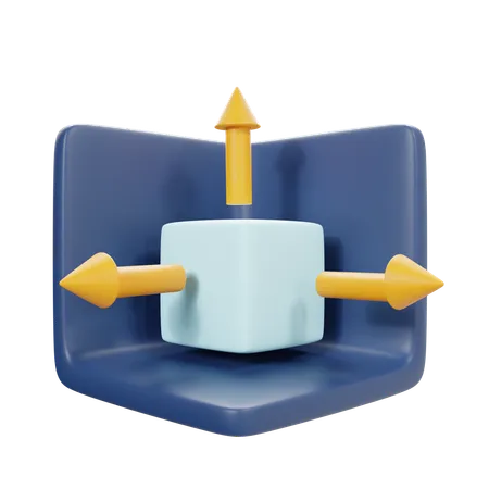 3D 모델링  3D Icon