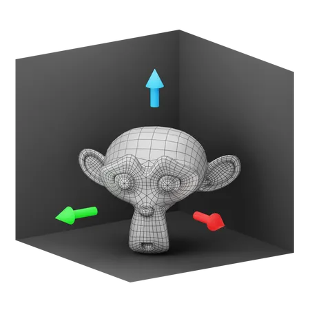 3 D Modeling  3D Icon