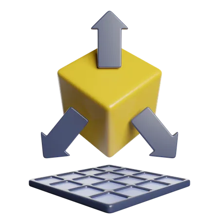 3D Modellierung  3D Icon