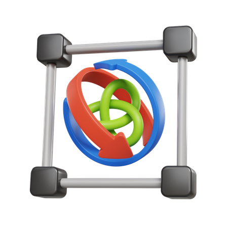 3 D Object  3D Icon