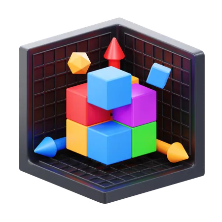 3 D Objekte  3D Icon