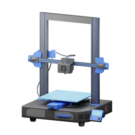 3 D Printer  3D Illustration