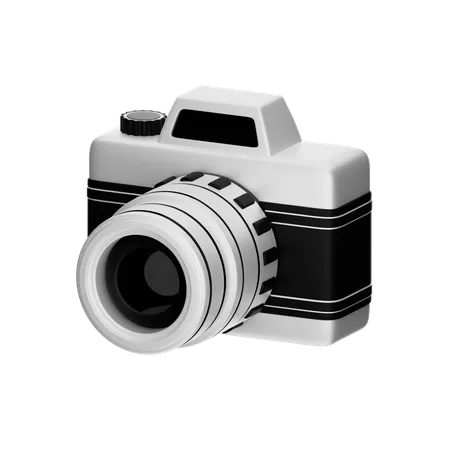 3 D Icon Camera With Lens 3D Icon