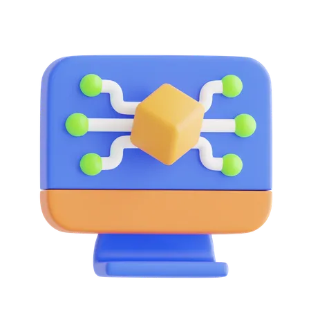 3 D Software  3D Icon