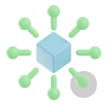 3 D Technology  3D Icon