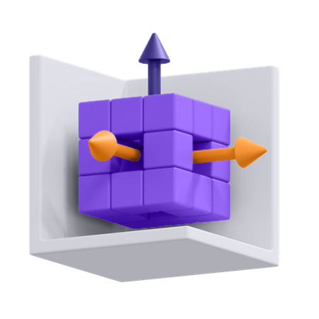 3 D View  3D Icon