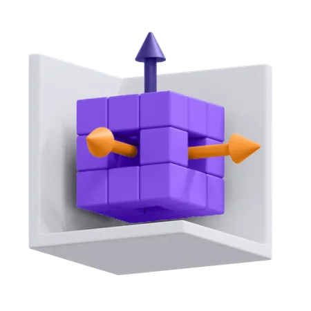 3 D View  3D Icon