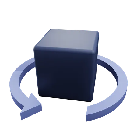 3 D View  3D Icon