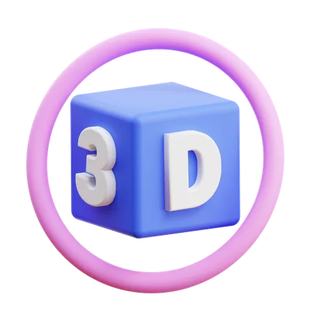3D-Würfel  3D Illustration