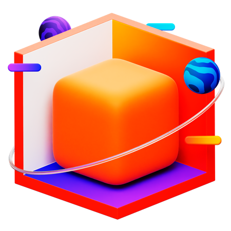 3D-Würfel  3D Icon