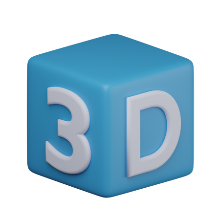 3D-Würfeldesign  3D Icon