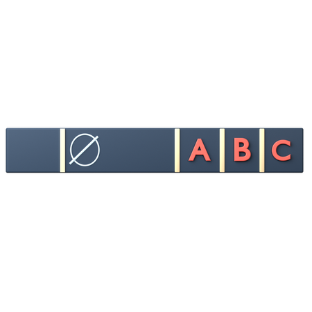 3 Datum Frame Dimensioning And Tolerancing Symbols  3D Icon