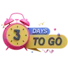 3 Days To Go