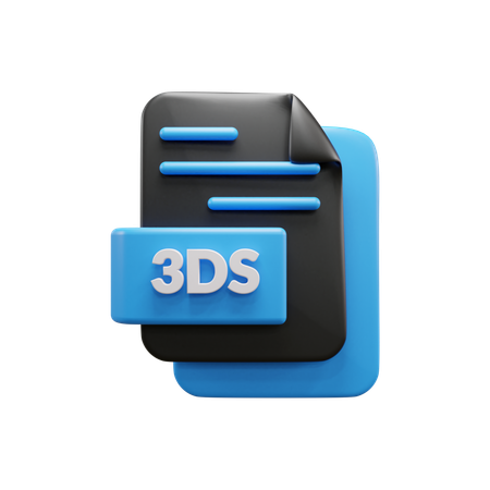 Archivo 3ds  3D Icon