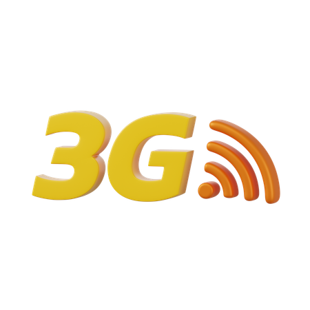 3 G  3D Icon