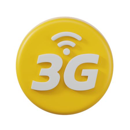 3 G  3D Icon