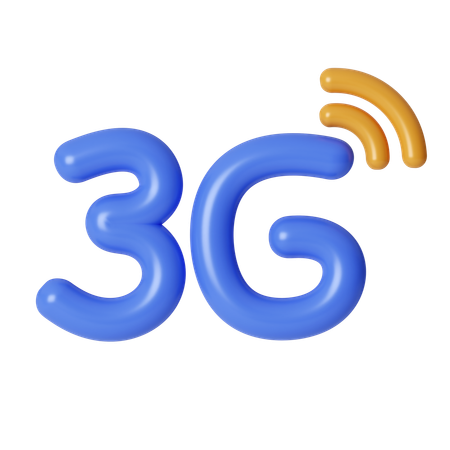 3Gネットワーク  3D Icon