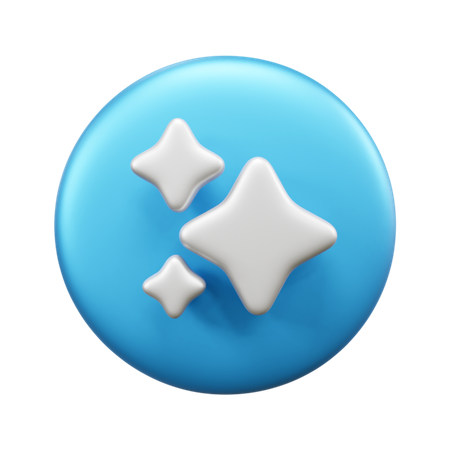 3 Star  3D Icon