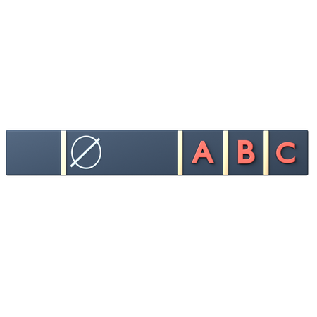 3 Symboles de dimensionnement et de tolérancement du cadre de référence  3D Icon