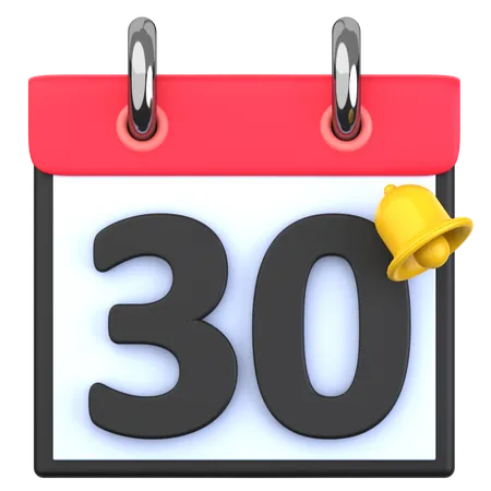 30 data  3D Icon