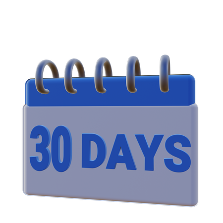 30 Days Money Back Guarantee  3D Icon