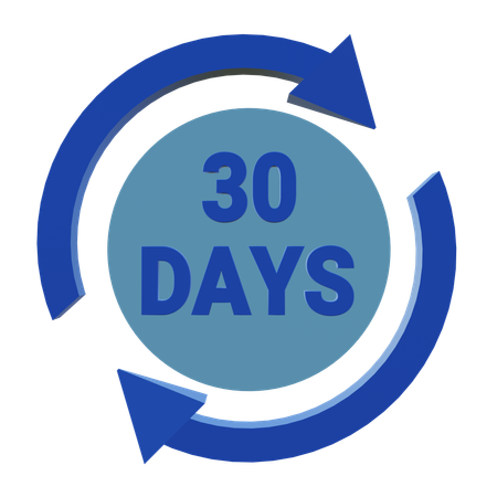 30 Days Money Back Guarantee  3D Icon