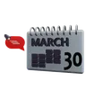 30 March Calender